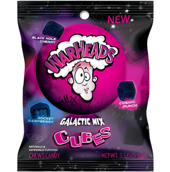 WARHEADS - Galactic Mix Cubes 99g